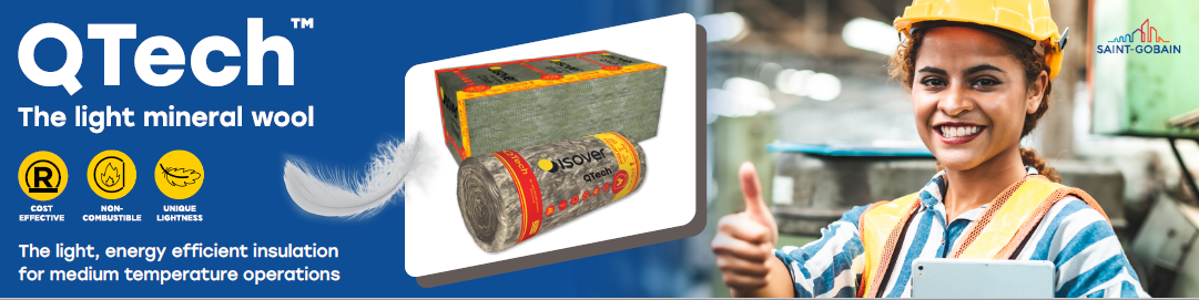 QTech - The Light Mineral Wool | Isover South Africa